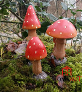 Set of Toadstools